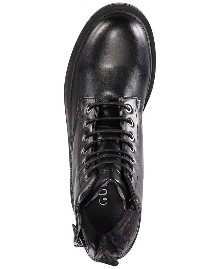 GUESS Men's Archibald Combat Boots & Reviews - All Men's Shoes - Men ...