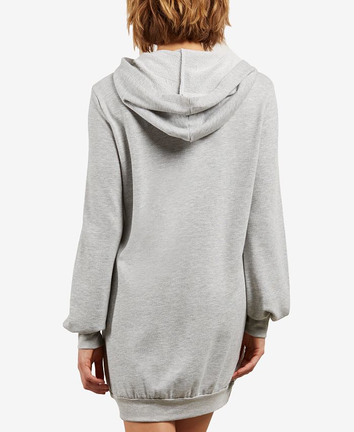 Volcom Juniors Stone Me Sweatshirt Hoodie Dress Macy s