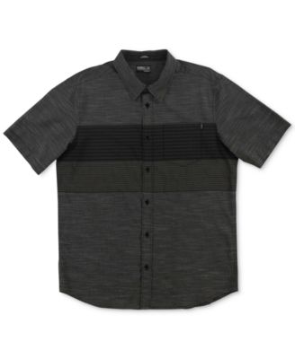 O'Neill - Men's Altair Yarn-Dyed Engineered Stripe Shirt