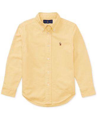 Boys' 2T-7 Cotton Oxford Shirt