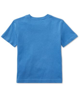 Baby Boys Cotton Crewneck Embroidered Pony T-Shirt