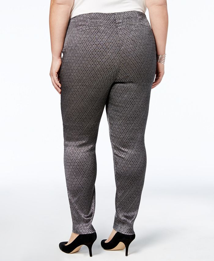 alfani tummy control capri pants