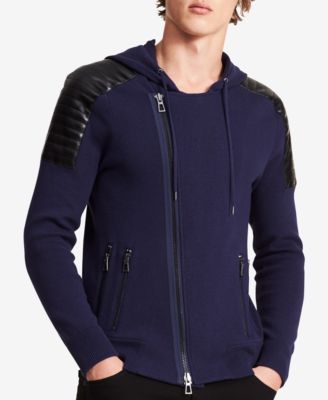 calvin klein zip up sweaters