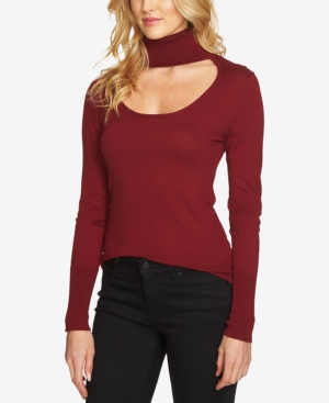 1.STATE LONG-SLEEVE CHOKER TOP