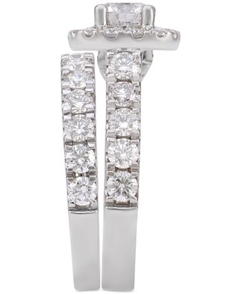Marchesa - Diamond Bridal Set (3 ct. t.w.) in 18k White Gold