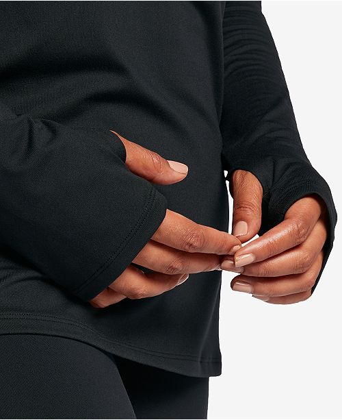 Nike plus half zip clearance