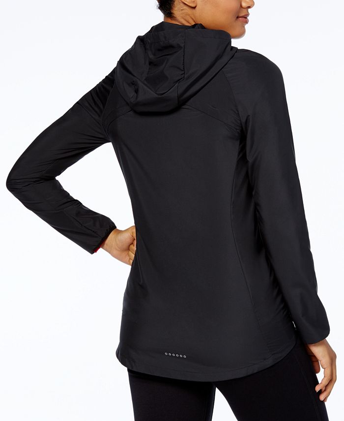 nike essential hooded running jacket