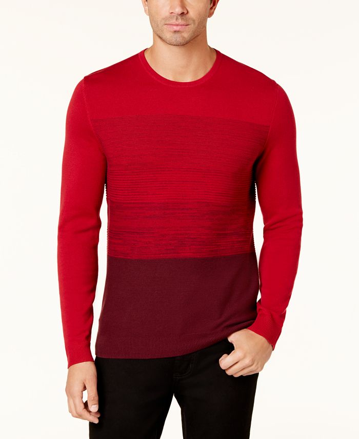 Alfani Men's Colorblocked Sweater, Created for Macy's & Reviews ...