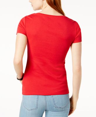 Women's V-Neck T-Shirt, Created for Macy's