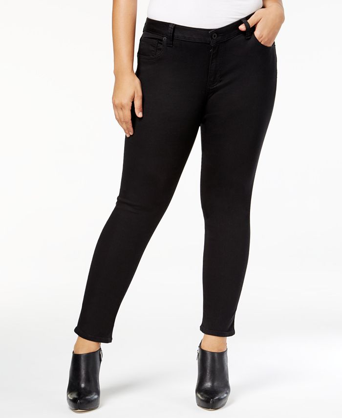 Lucky Brand Trendy Plus Size Ginger Skinny Jeans - Macy's