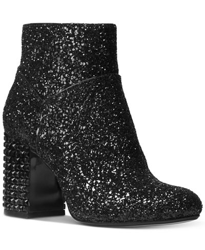michael kors glitter boots