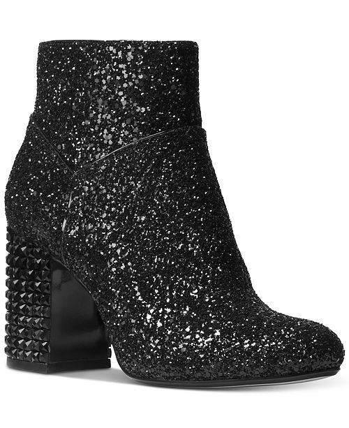 Michael Kors Arabella Glitter Ankle Booties & Reviews - Boots & Booties ...