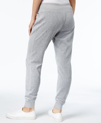 Calvin Klein Velour Drawstring Jogger Pants, Created for Macy's