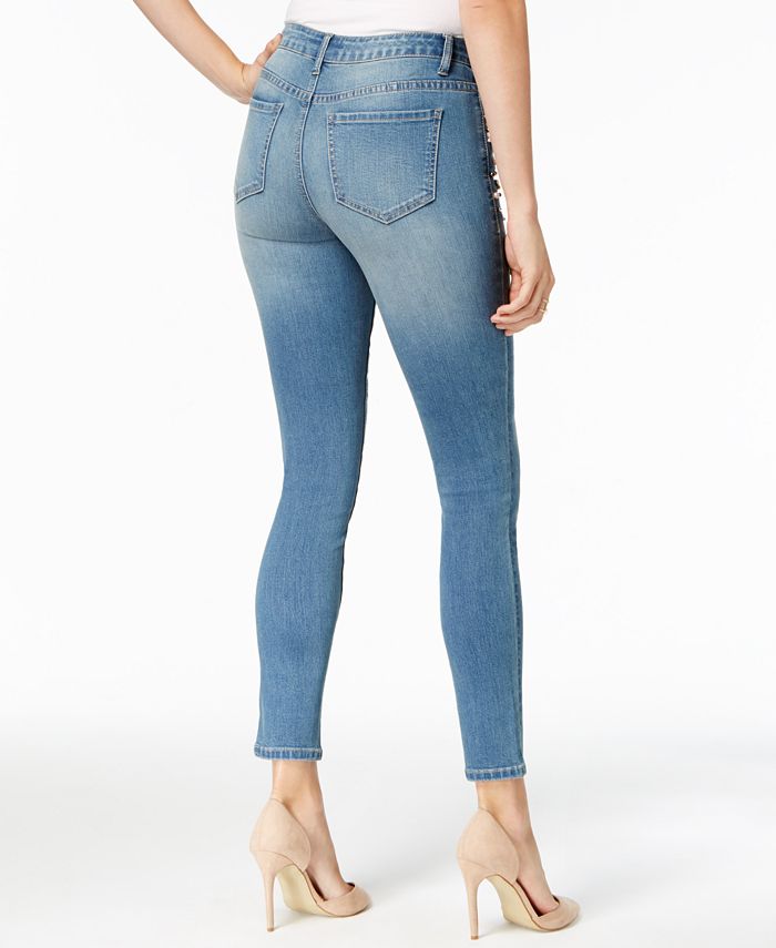 Earl Jeans Embellished Skinny Jeans & Reviews - Jeans - Women - Macy's
