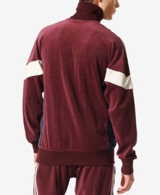 adidas adidas Men's Originals Challenger Velour Track Jacket - Macy's