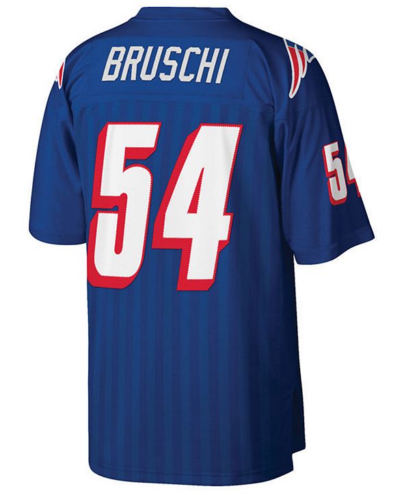 Mitchell And Ness Mens Tedy Bruschi New England Patriots Replica Throwback Jersey And Reviews 1621