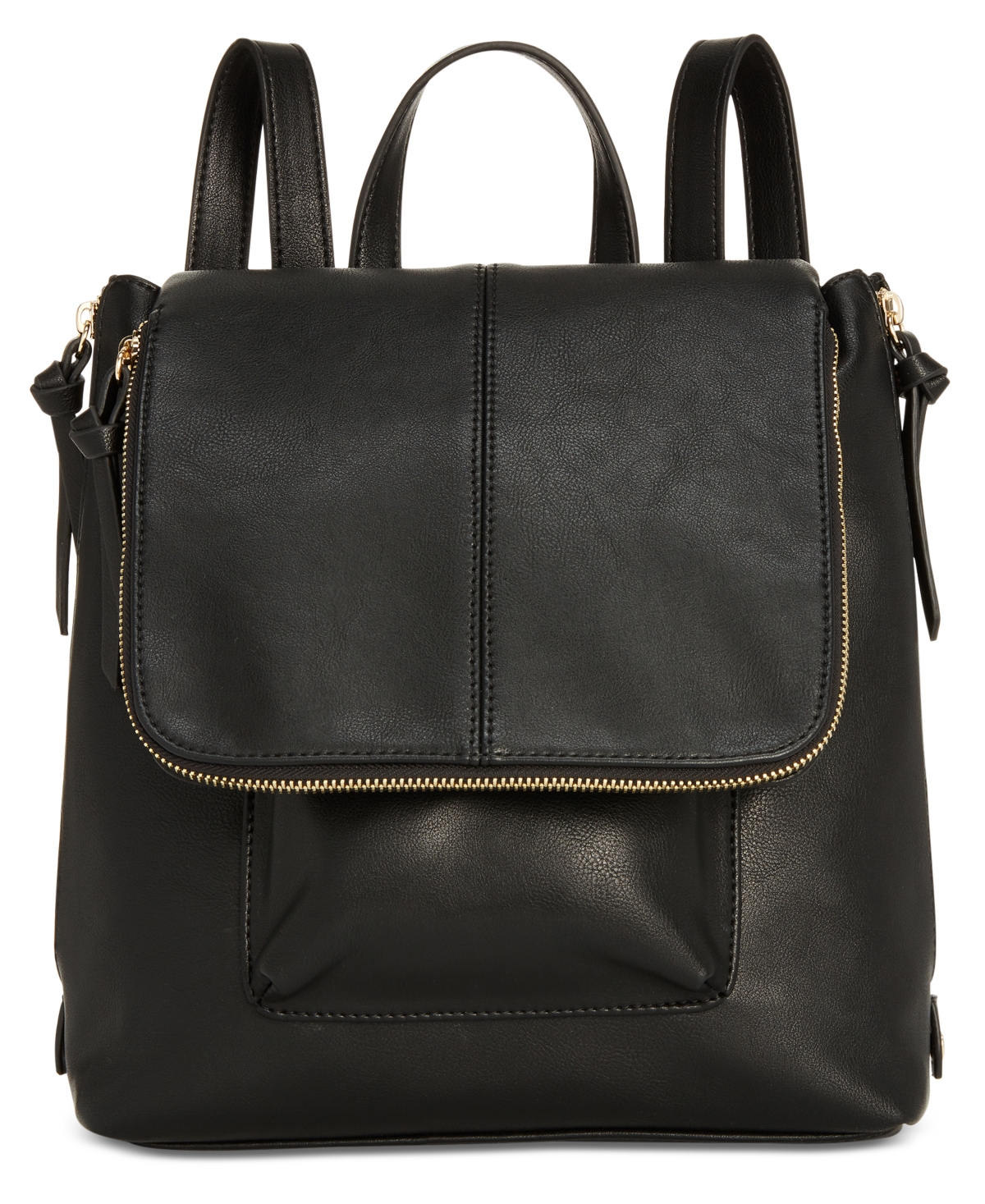 Elliah Convertible Backpack, Created for Macy's - Charcoal/Silver