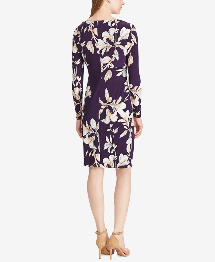 American Living Slim-Fit Floral-Print Dress - Macy's