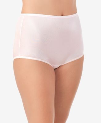 Vanity Fair Perfectly Yours Ravissant Nylon Full Brief Underwear 15712, Extended Sizes