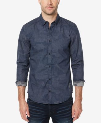 Buffalo David Bitton - Men's Geometric Camo Shirt
