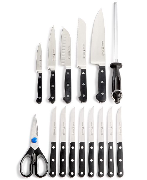 J.A. Henckels J.A Henckels Classic 16-Pc. Knife & Block ...
