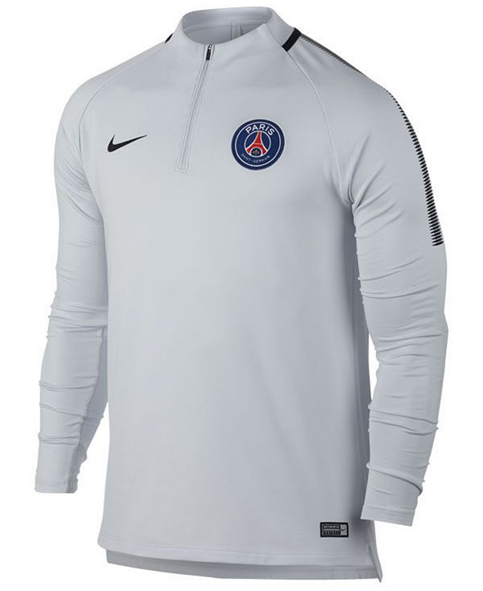 Nike Men's Paris Saint-Germain Drill Quarter-Zip Top & Reviews - Sports ...