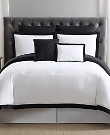 Everyday Hotel Border 7-Pc. Comforter Sets