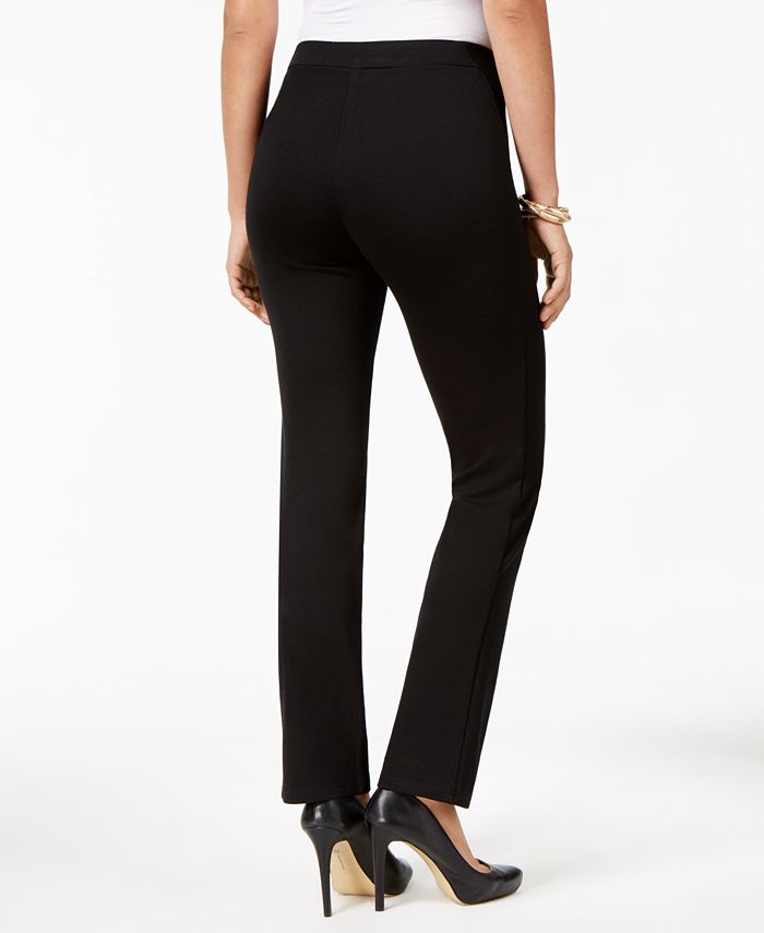 JM Collection Petite Straight-Leg Pants, Created for Macy's - Macy's