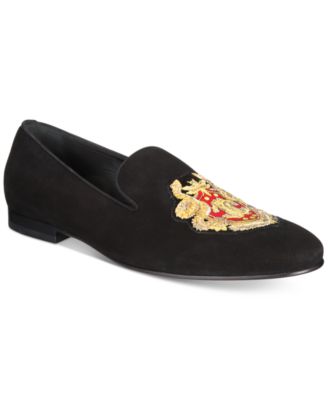 Roberto Cavalli - Men's Embroidered Crest Loafers