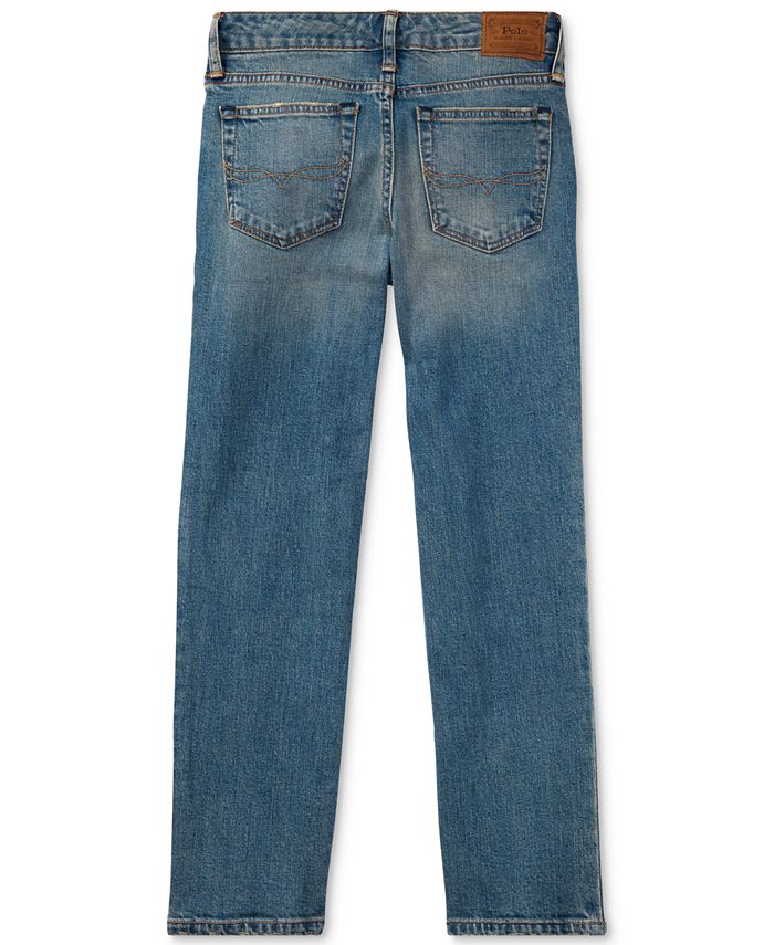 Polo Ralph Lauren Big Boys Hampton Straight Stretch Jeans - Macy's