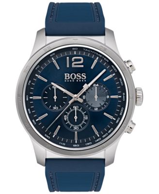 hugo boss rubber watch