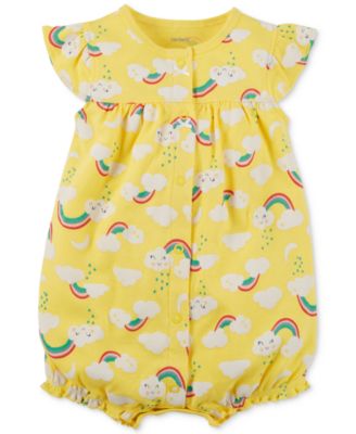 baby rainbow romper