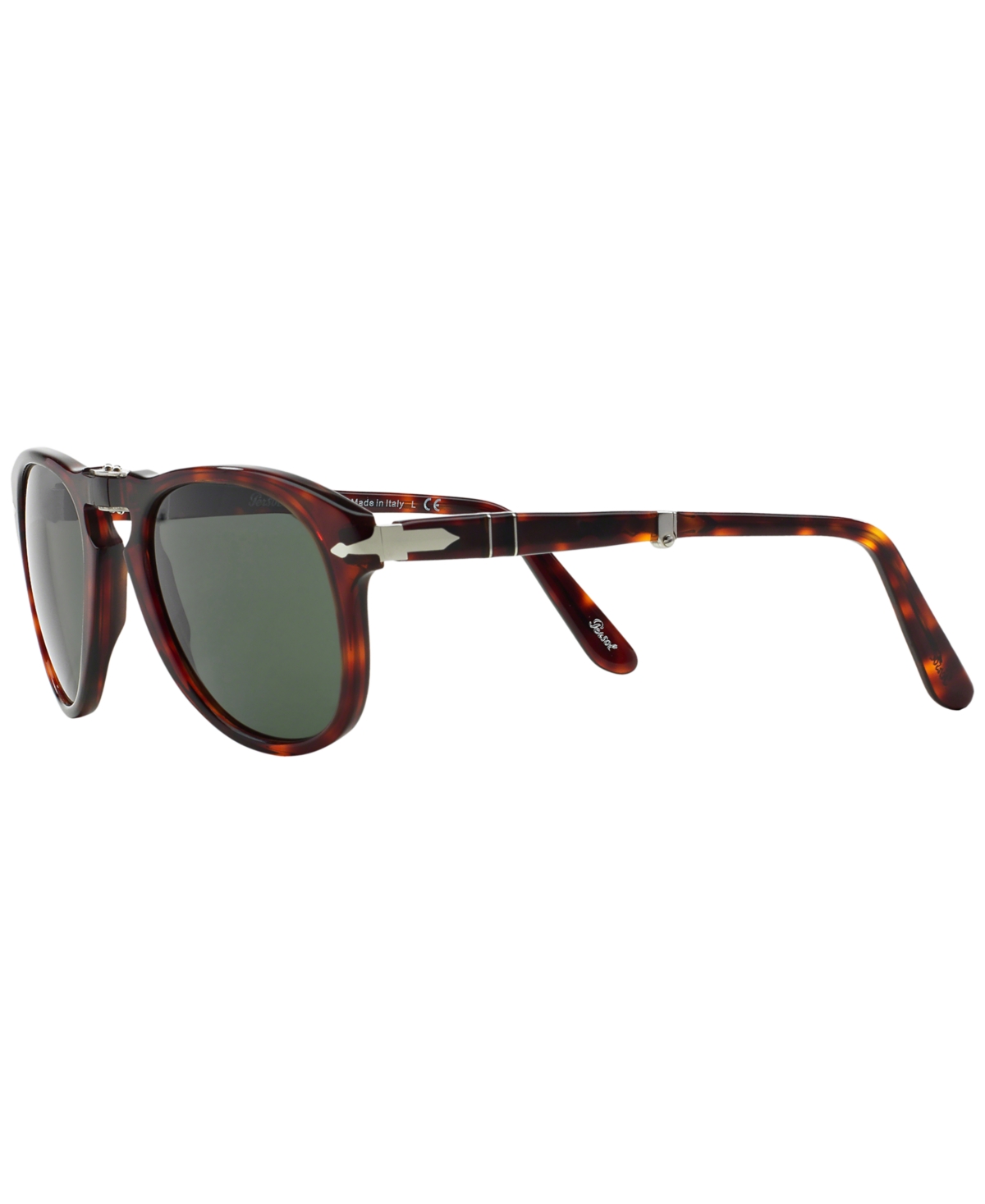 Persol Oval Frame Sunglasses In Brown,green