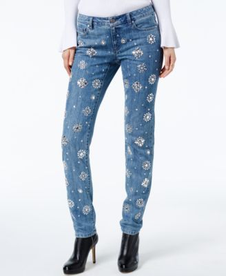 macy's michael kors jeans