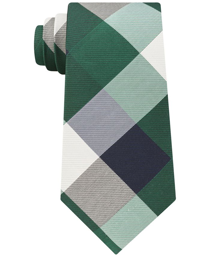 mens buffalo plaid tie