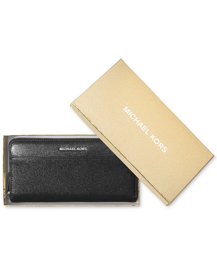 Michael Kors Pocket Zip-Around Continental Wallet - Macy's