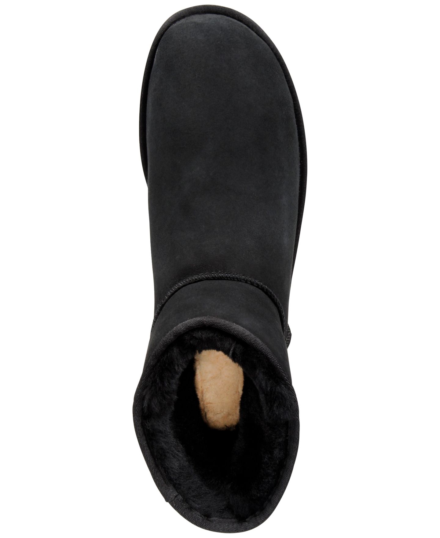 Мужские ботинки UGG® Classic Mini, цвет: Чёрный — фото 3