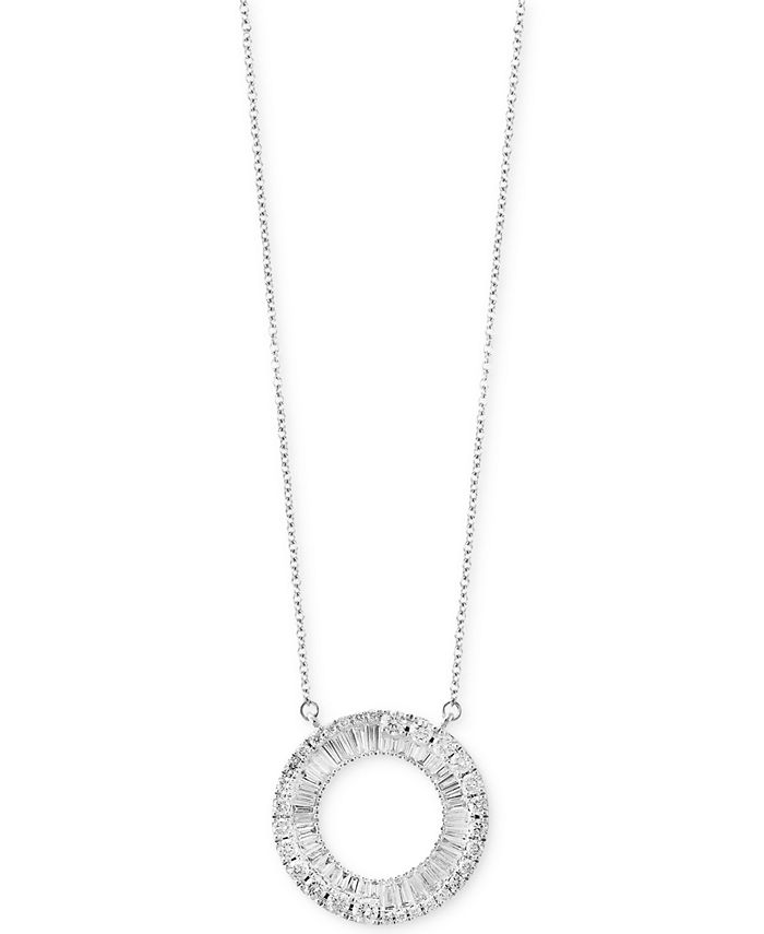 Effy diamond circle pendant best sale
