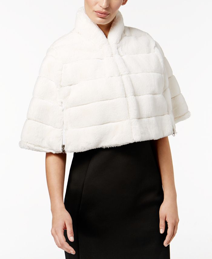 Betsey johnson shop fur cape