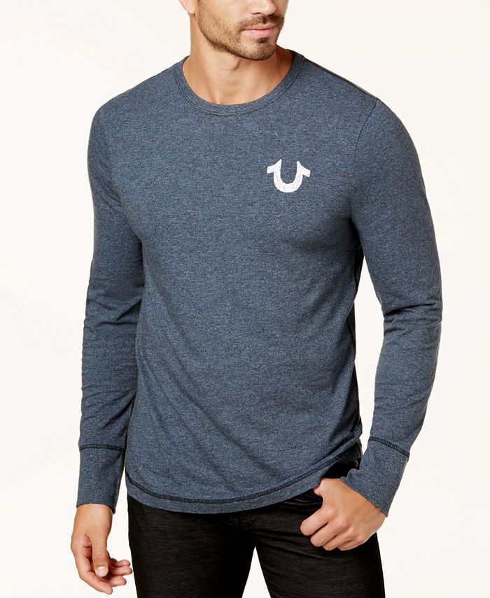 blue true religion sweater