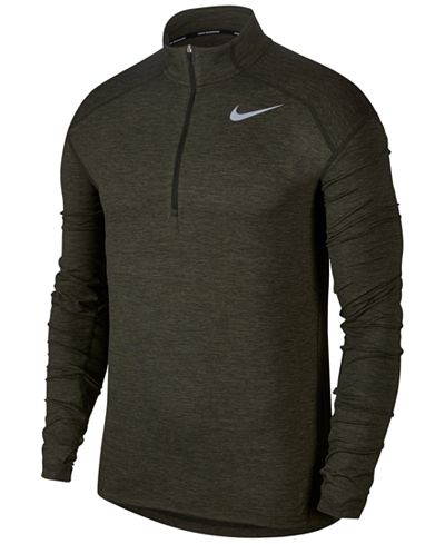 Nike Men's Dry Element Half-Zip Running Top - T-Shirts - Men - Macy's