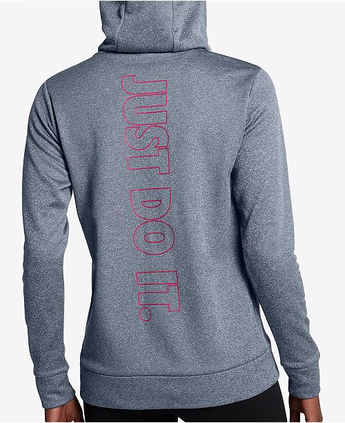 women's nike therma training hoodie