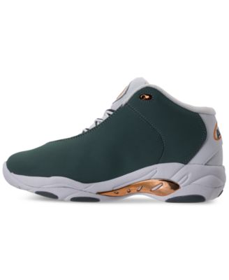 AND1 Men's Tai Chi Mid Leather Basketball Sneakers from Finish