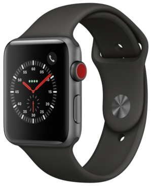 UPC 190198623287 product image for Apple Watch Series 3 Gps + Cellular, 42mm Space Gray Aluminum Case with Gray Spo | upcitemdb.com