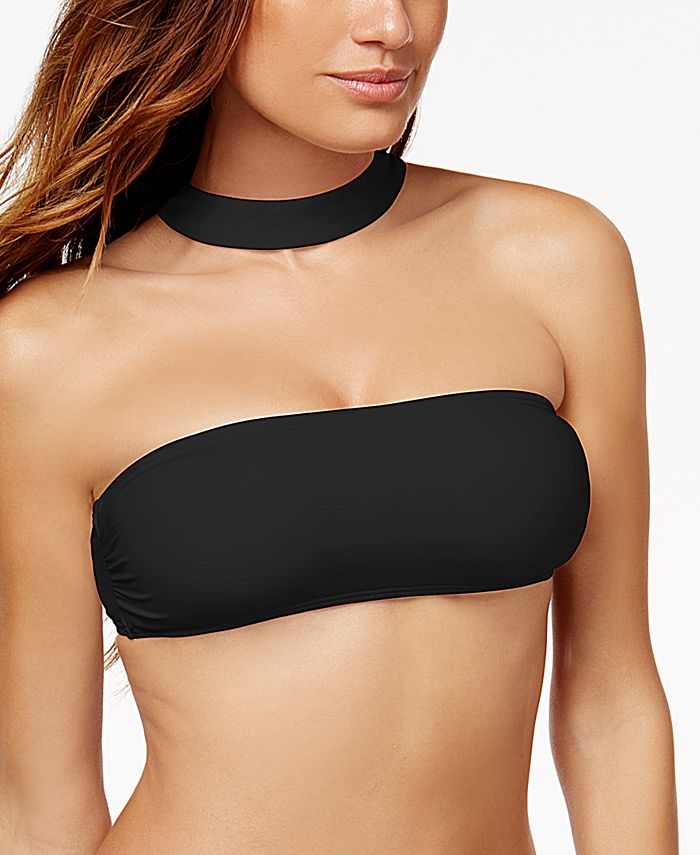 Michael Kors Choker Bandeau Bikini Top & Reviews - Swimsuits & Cover-Ups -  Women - Macy's