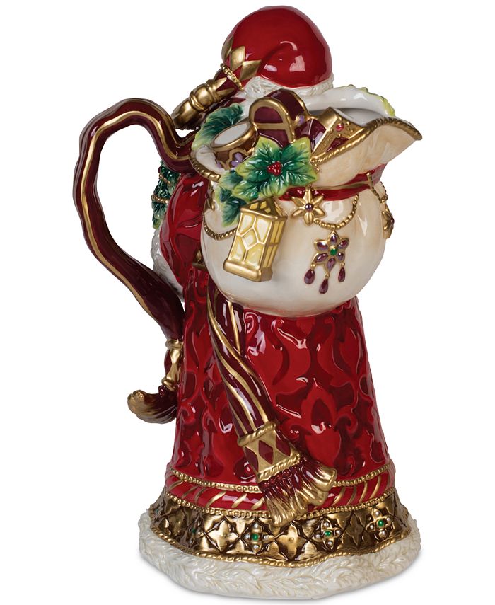 Fitz And Floyd Santa Pitcher