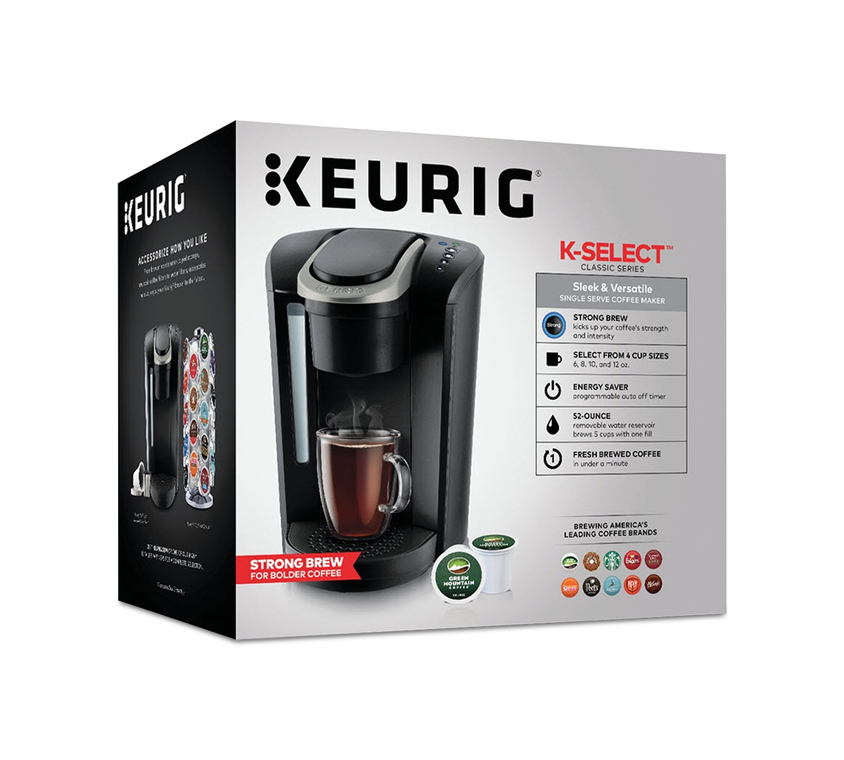 Shop Keurig K-select K80 Brewing System In Matte Black