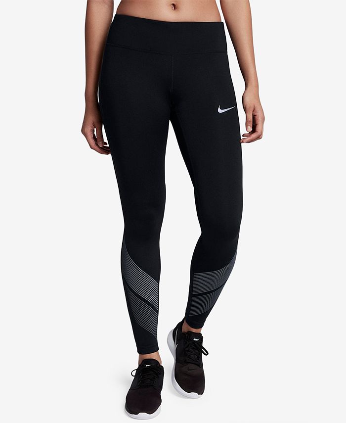 Retocar Maldición Lirio Nike Power Flash Running Leggings - Macy's