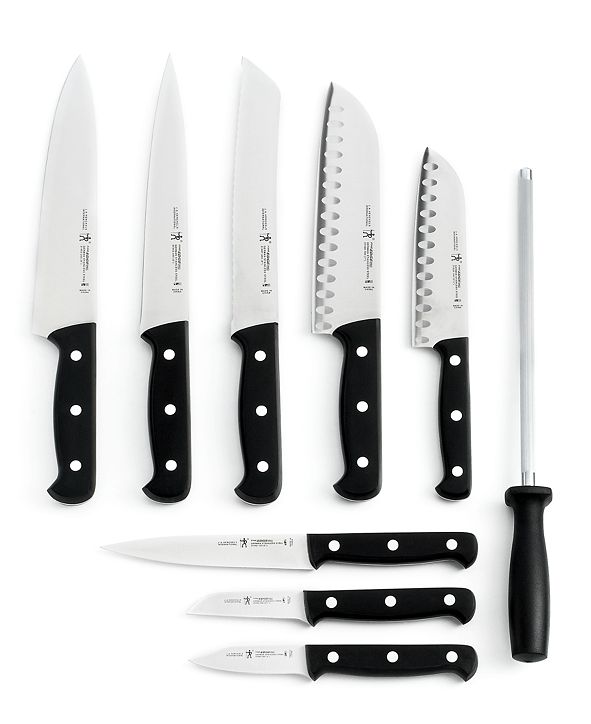 J.A. Henckels International East Meets West Fine Edge Pro 10 Piece Cutlery Set, Created for Macy