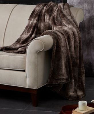 Zuri Faux-Fur Throw, 60" x 70"